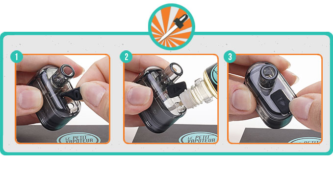 Remplissage du Coolfire P60 Innokin